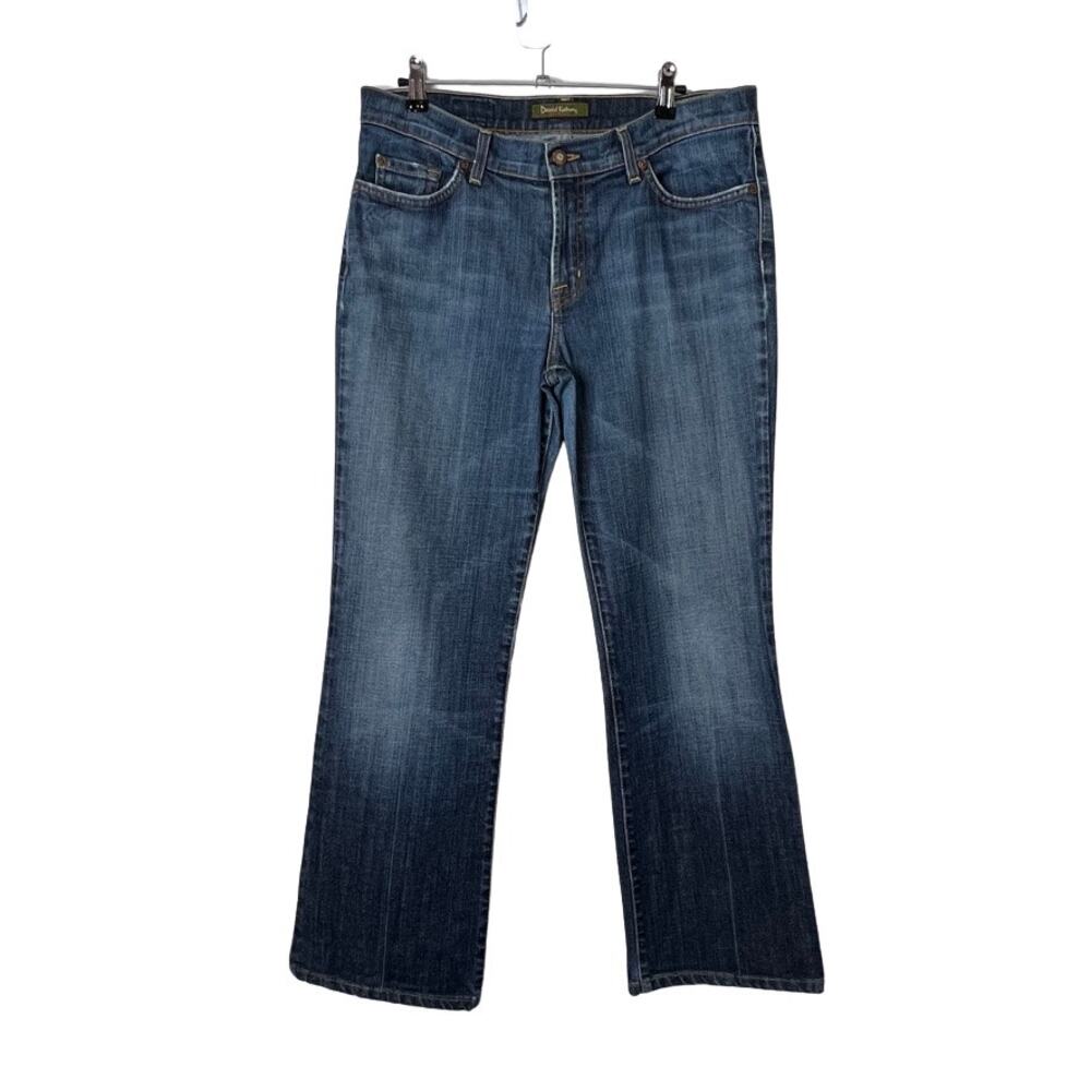David Kahn Style 3500C Boot Cut Jeans Medium Wash Womens Size 10